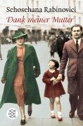 Cover-Bild zum Titel 'Dank meiner Mutter' von 'Schoschana Rabinovici'