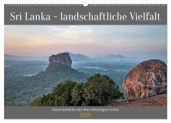 Cover-Bild zum Titel 'Sri Lanka - landschaftliche Vielfalt (Wandkalender 2026 DIN A2 quer), CALVENDO Monatskalender' von 'Frank Brehm'