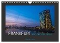 FRANKFURT - Nachtlichter 2024 (Wandkalender 2024 DIN A4 quer), CALVENDO Monatskalender - Georg Stelzner