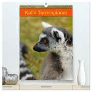 Katta Terminplaner (hochwertiger Premium Wandkalender 2025 DIN A2 hoch), Kunstdruck in Hochglanz - Kattobello Kattobello