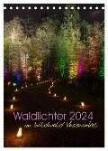 Waldlichter im Wildwald Vosswinkel 2024 (Tischkalender 2024 DIN A5 hoch), CALVENDO Monatskalender - Britta Lieder