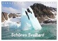 Schönes Svalbard (Tischkalender 2024 DIN A5 quer), CALVENDO Monatskalender - Heike Springer