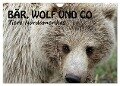Bär, Wolf und Co - Tiere Nordamerikas (Wandkalender 2024 DIN A4 quer), CALVENDO Monatskalender - Ursula Salzmann