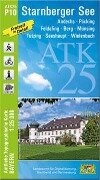 Cover-Bild zum Titel 'ATK25-P10 Starnberger See (Amtliche Topographische Karte 1:25000)' von ''