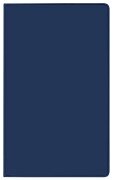 Taschenkalender Saturn Leporello PVC blau 2026 - 