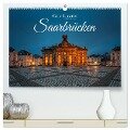 City Lights Saarbrücken (hochwertiger Premium Wandkalender 2025 DIN A2 quer), Kunstdruck in Hochglanz - Bettina Dittmann