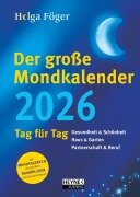 Cover-Bild zum Titel 'Der große Mondkalender 2026' von 'Helga Föger'