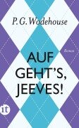 Cover-Bild zum Titel 'Auf geht's, Jeeves!' von 'P. G. Wodehouse'