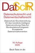 Cover-Bild zum Titel 'Datenschutzrecht und Datenwirtschaftsrecht' von 'Marcus Helfrich'