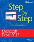 Cover-Bild zum Titel 'Microsoft Excel 2013 Step by Step' von 'Curtis Frye'