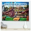 Ostfriesland - Museumshafen Carolinensiel (hochwertiger Premium Wandkalender 2024 DIN A2 quer), Kunstdruck in Hochglanz - Peter Roder