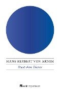 Staat ohne Diener - Hans Herbert von Arnim
