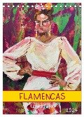 FLAMENCAS (Tischkalender 2024 DIN A5 hoch), CALVENDO Monatskalender - Uschi Felix