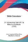 Bible Literature - John Augustus William Haas