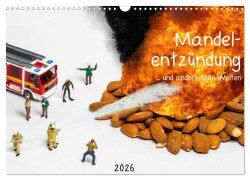 Mandelentzündung ... und andere Mini-Welten (Wandkalender 2026 DIN A3 quer), CALVENDO Monatskalender - Michael Bogumil