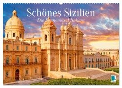 Cover-Bild zum Titel 'Schönes Sizilien: die Sonneninsel Italiens (Wandkalender 2026 DIN A2 quer), CALVENDO Monatskalender' von 'Calvendo Calvendo'