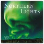 Cover-Bild zum Titel 'Northern Lights - Aurora Borealis 2026 - Wand-Kalender' von 'Carousel Calendar'