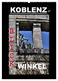 Koblenzer Blick Winkel (Wandkalender 2024 DIN A2 hoch), CALVENDO Monatskalender - Jutta Heußlein