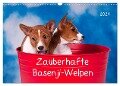 Zauberhafte Basenji-Welpen (Wandkalender 2024 DIN A3 quer), CALVENDO Monatskalender - Angelika Joswig