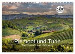 Piemont und Turin (Wandkalender 2025 DIN A3 quer), CALVENDO Monatskalender - Michael Fahrenbach