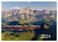 Luftaufnahmen der Schweiz (Wandkalender 2024 DIN A2 quer), CALVENDO Monatskalender - Tis Meyer