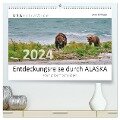Entdeckungsreise durch ALASKA Panoramabilder (hochwertiger Premium Wandkalender 2024 DIN A2 quer), Kunstdruck in Hochglanz - Dieter-M. Wilczek
