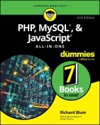 Cover-Bild zum Titel 'PHP, MySQL, & JavaScript All-In-One For Dummies' von 'Richard Blum'