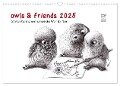 owls & friends 2025 (Wandkalender 2025 DIN A3 quer), CALVENDO Monatskalender - Stefan Kahlhammer