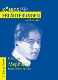Mephisto. Roman einer Karriere von Klaus Mann. Textanalyse und Interpretation. - Klaus Mann