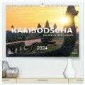 KAMBODSCHA - Im Reich der Khmer (hochwertiger Premium Wandkalender 2024 DIN A2 quer), Kunstdruck in Hochglanz - Mario Weigt