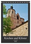 Cover-Bild zum Titel 'Kirchen und Klöster in Deutschland (Tischkalender 2026 DIN A5 hoch), CALVENDO Monatskalender' von 'Andrea Janke'