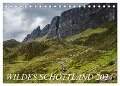 Wildes Schottland 2024 (Tischkalender 2024 DIN A5 quer), CALVENDO Monatskalender - Katja Jentschura