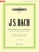 Cover-Bild zum Titel 'Kleine Präludien, Fugen und Fughetten -Revidierte und erweiterte Ausgabe- (in chronologischer Anordnung)' von 'Johann Sebastian Bach, Wilhelm Friedemann Bach'