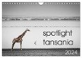 spotlight tansania (Wandkalender 2024 DIN A4 quer), CALVENDO Monatskalender - Carsten Und Stefanie Krueger