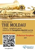 Eb Baritone Sax part of "The Moldau" for Saxophone Quartet - Bedrich Smetana, a cura di Francesco Leone