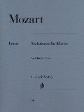 Variationen für Klavier - Wolfgang Amadeus Mozart