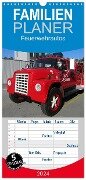 Familienplaner 2024 - Feuerwehrautos mit 5 Spalten (Wandkalender, 21 x 45 cm) CALVENDO - Insideportugal Insideportugal
