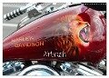 Harley Davidson - Airbrush (Wandkalender 2024 DIN A3 quer), CALVENDO Monatskalender - Matthias Brix - Studio Brix