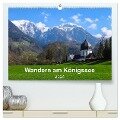 Wandern am Königssee (hochwertiger Premium Wandkalender 2024 DIN A2 quer), Kunstdruck in Hochglanz - Carmen Vogel