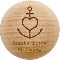 Holz-Handschmeichler - Glaube, Liebe, Hoffnung - 