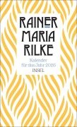 Cover-Bild zum Titel 'Insel-Kalender für das Jahr 2026' von 'Rainer Maria Rilke'