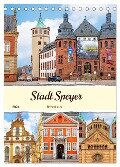 Stadt Speyer - Reiseplaner (Tischkalender 2024 DIN A5 hoch), CALVENDO Monatskalender - Nina Schwarze