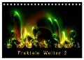 Fraktale Welten 2 (Tischkalender 2024 DIN A5 quer), CALVENDO Monatskalender - Joachim Barig