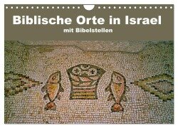 Biblische Orte in Israel mit Bibelstellen (Wandkalender 2026 DIN A4 quer), CALVENDO Monatskalender - Hans-Georg Vorndran