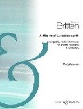 Cover-Bild zum Titel 'A Charm of Lullabies, Op. 41' von 'Benjamin Britten'