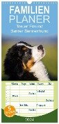 Familienplaner 2024 - Treuer Freund Berner Sennenhund mit 5 Spalten (Wandkalender, 21 x 45 cm) CALVENDO - Sigrid Starick