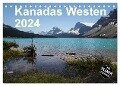 Kanadas Westen 2024 (Tischkalender 2024 DIN A5 quer), CALVENDO Monatskalender - Frank Zimmermann