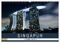 Singapur bei Nacht und Tag (Wandkalender 2024 DIN A2 quer), CALVENDO Monatskalender - Sebastian Rost