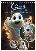 Ghosti (Tischkalender 2025 DIN A5 hoch), CALVENDO Monatskalender - Cathrin Illgen
