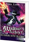 Cover-Bild zum Titel 'Skulduggery Pleasant 03. Die Diablerie bittet zum Sterben' von 'Derek Landy'